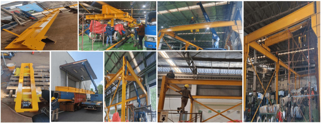Instalasi Overhead Crane