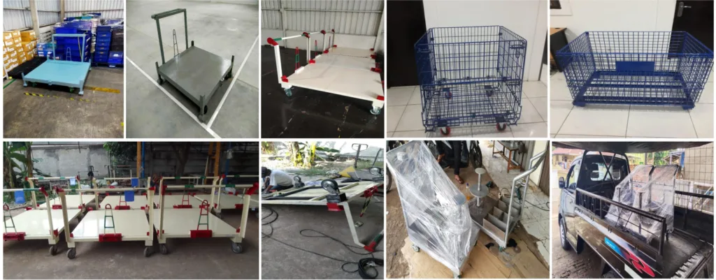 Fabrikasi Trolley